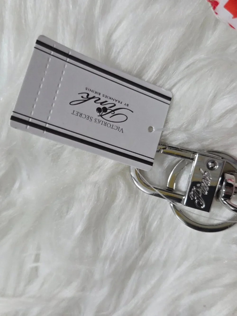 PINK Victoria's Secrete Micro Dog Keychain Charm